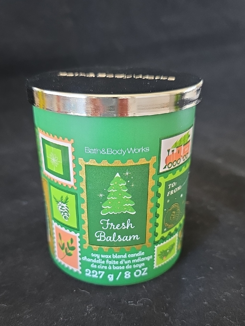 Bath & Body Works FRESH BALSAM Candle - 1 Single Wick